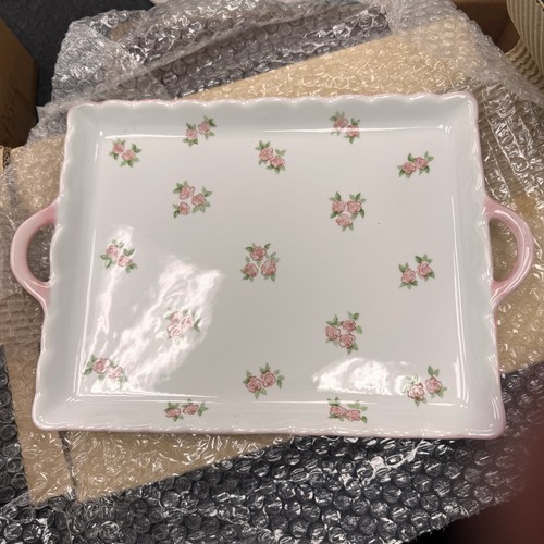 Vassoio floreale ceramica - , tea