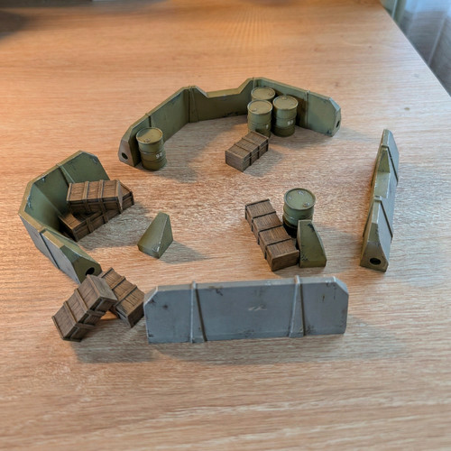 Barricades campement 28mm - campement,