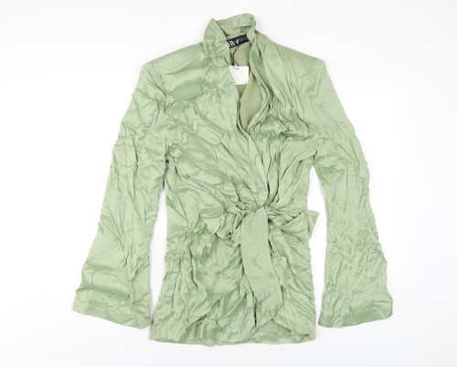 Abito giacca viscosa verde