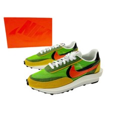 Nike sacai waffle green - x, ld