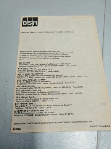 Manuale uso giradischi - manuale,