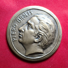 Medaglia I° Decennale della Morte dello Scultore Piero Brolis 1998