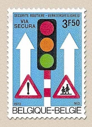 Belgio 1617 1972 sicurezza - 1617,