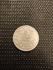 1 Lev 1916 Bulgaria Ferdinando