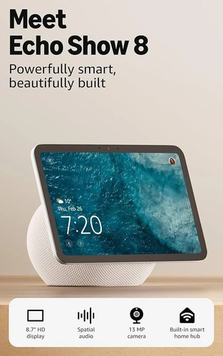 Amazon echo show ultima - show, 8