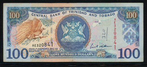 Trinidad tobago banconote - trinidad, e