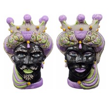 TESTE DI MORO VERUS  H35 VIOLA E VERDE