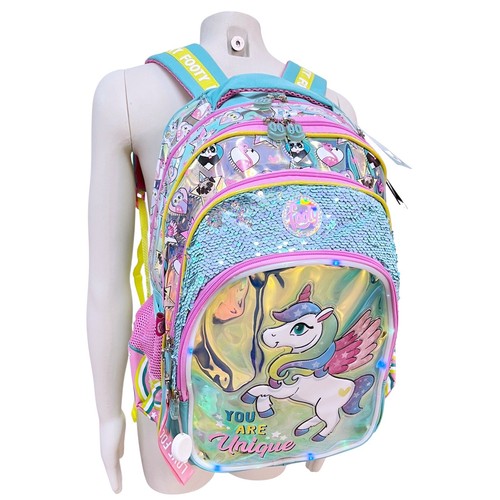 Unicorno blu zaino scuola - zaino,
