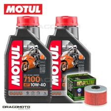 Honda XL 250 R 1973-1988 Tagliando Olio Motul 7100 4T 10W-40 2 litri filtro