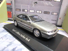 Opel Calibra Turbo 4x4 Coupé 1992 grigio grigio Minichamps Maxichamps NUOVO 1:43