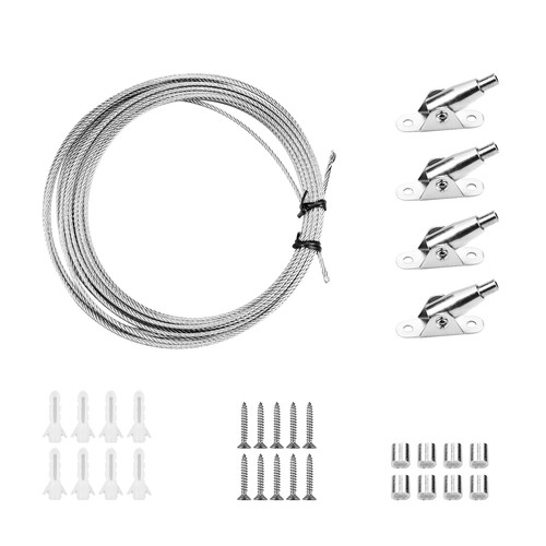 Cavo acciaio 2mm fune - 5m,