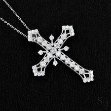 Ciondolo matrimonio moissanite