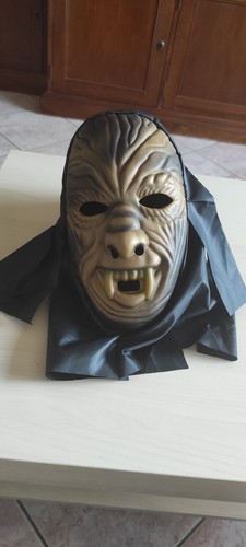 Maschera halloween gomma lupo - maschera,