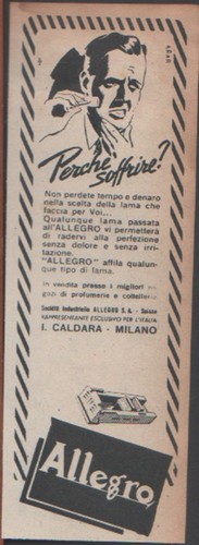 Allegro perché soffrire - allegro.,
