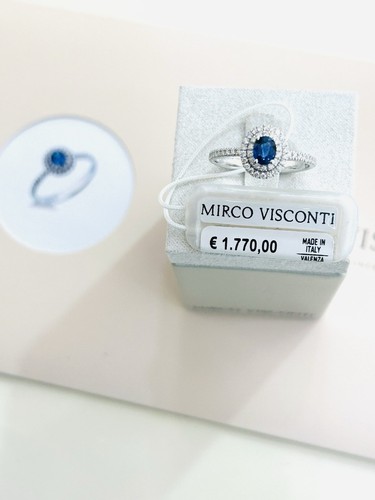 Anello con zaffiro - anello, naturale