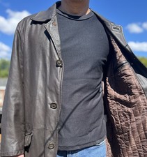 Cappotto pelle uomo Gallotti