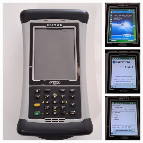 Trimble nomad spectra - trimble,