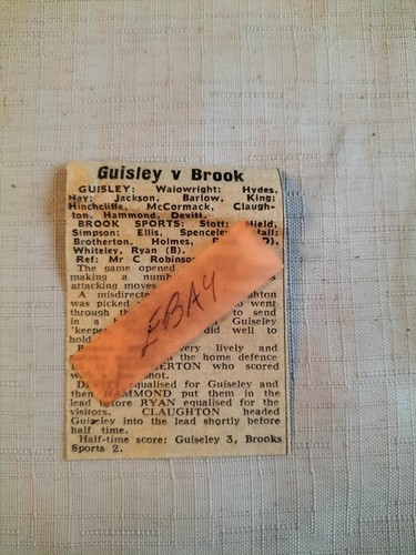 1970 guiseley brook - 1970/71,