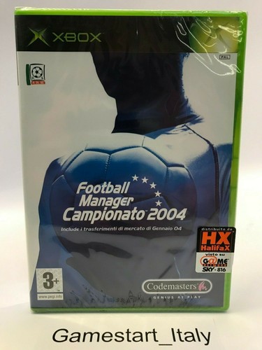 Football manager 2004 - 2004, xbox