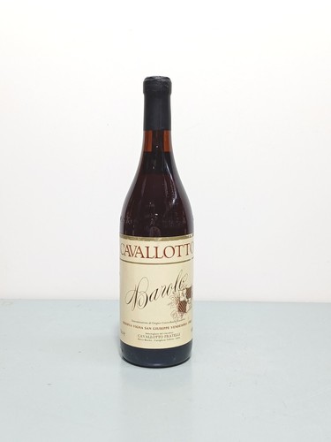 Barolo cavallotto 1982 - barolo, riserva
