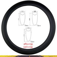 Cerchio carbonio 700C