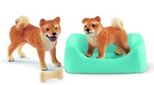 SCHLEICH, Shiba Inu madre e
