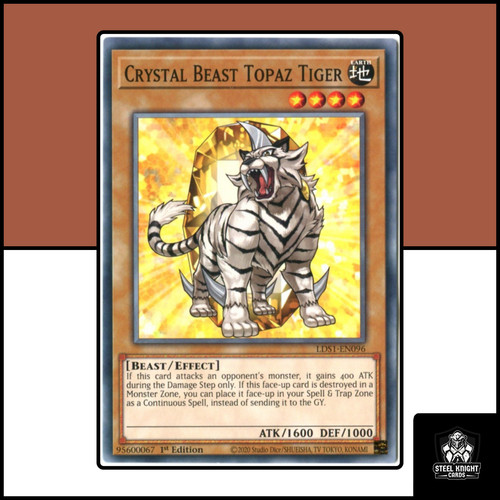 Crystal beast topaz tiger - crystal,