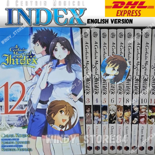 Certain magical index manga - certain,