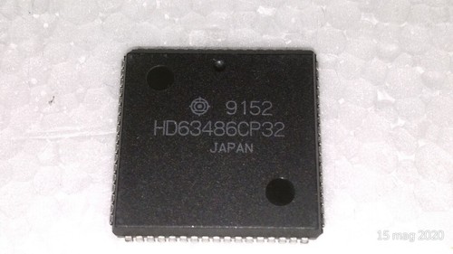 Hd63486cp32 hitachi plcc68 - hd63486cp32,