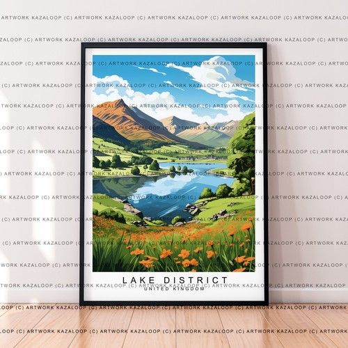 Lake district senza cornice - lake,