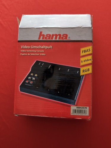 Hama commutatore audio video - hama, audio/video