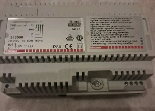 Alimentatore citofono bticino - alimentatore,
