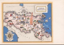 EMILIA ROMAGNA - Cartina Nicouline, Cartolina