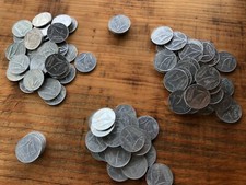 LOTTO DI 91 MONETE 10 LIRE