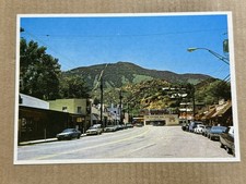 Cartolina Colorado CO Manitou Springs Manitou Avenue Downtown Business District