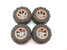 *RARO* Pneumatici Traxxas Summit Canyon Trail A/T 1/8 Monster Truck 17 mm ruote esagonali