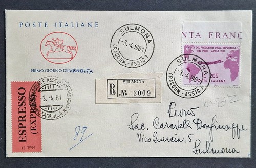 Repubblica 1961 gronchi rosa - -,