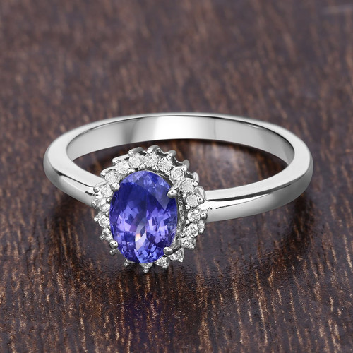 Anello tanzanite naturale - anello,