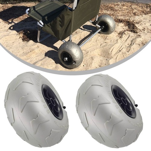 Coppia ruote trolley spiaggia - ruote,