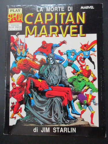 Morte capitan marvel - marvel,