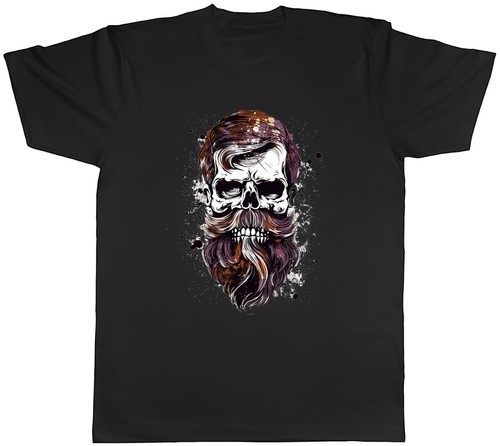 Shirt uomo hipster teschio - t-shirt,