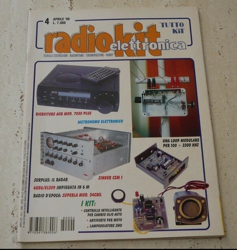 Radio kit elettronica anno - radio,