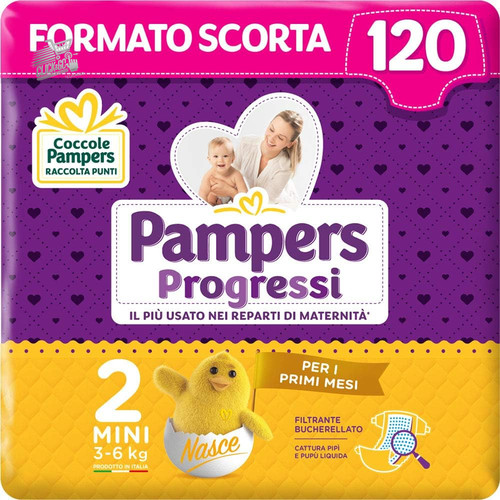Pannolini pampers progressi - pannolini,
