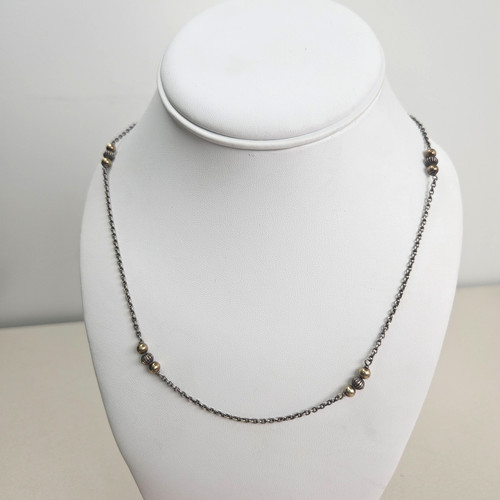 Collana lunga vintage fbm - collana,
