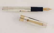 Omas Marconi silver fountain pen
