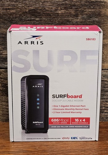 Arris surfboard sb6183 docsis - arris,