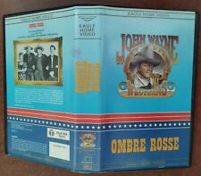 VHS John Wayne OMBRE ROSSE - Eagle Home Video Anno 1989 di John Ford