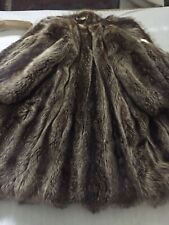 Pelliccia donna marmotta taglia 42 Pelo vero