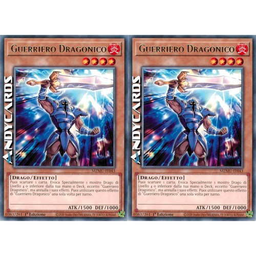 Guerriero dragonico - 2x, •
