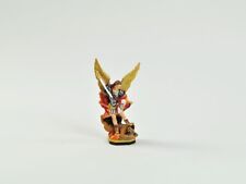 Statua SAN MICHELE ARCANGELO 13 CM. in resina dipinta a mano